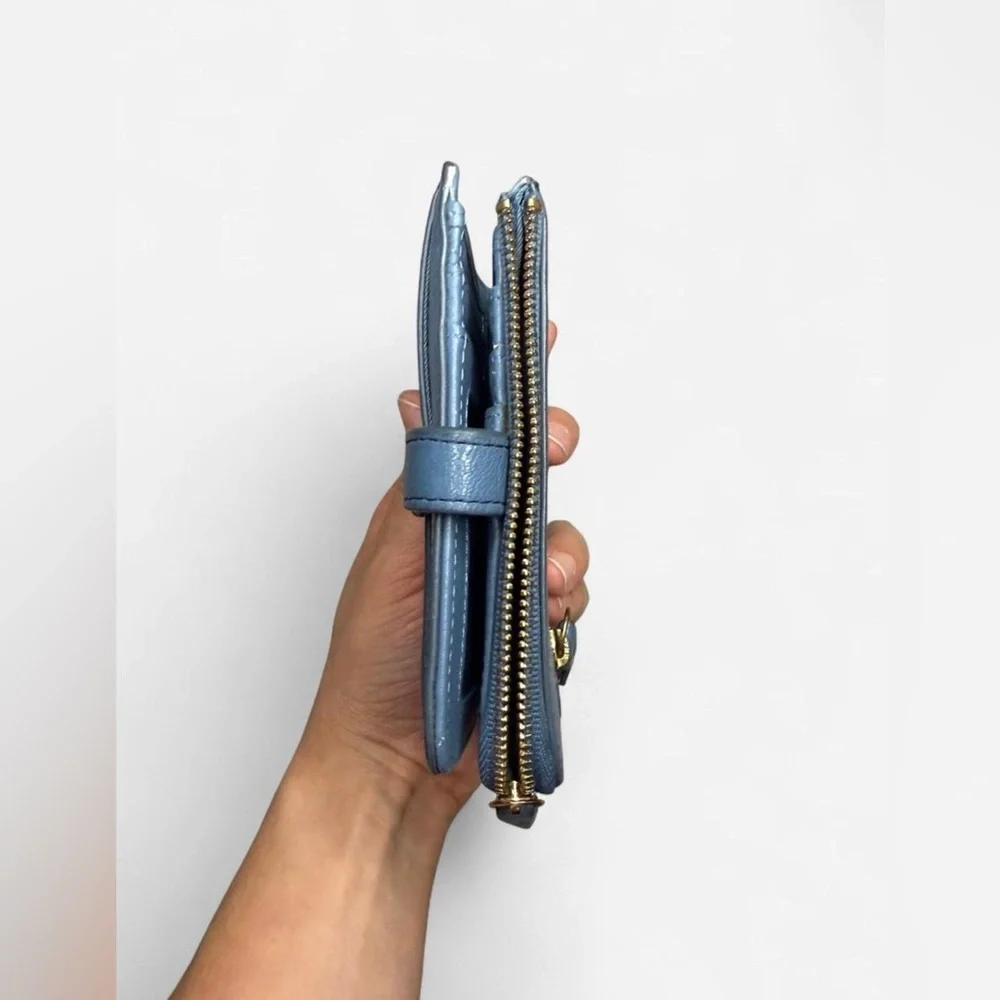 Vintage Blue Leather Fossil‎ Wallet